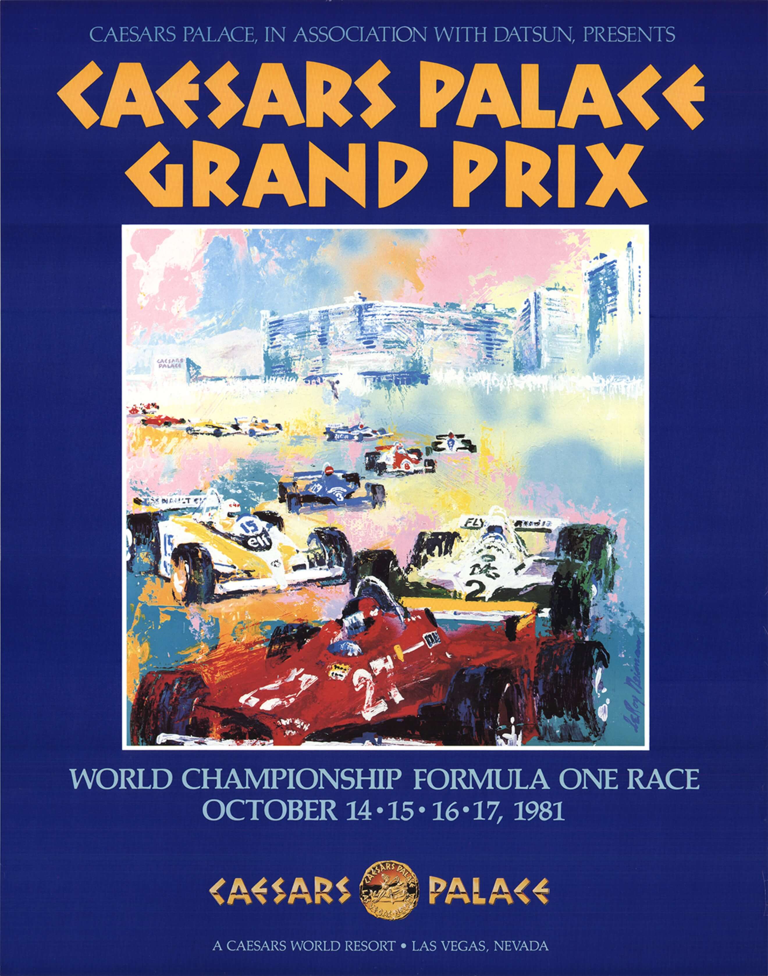 Caesar's Place 1981 GP Poster