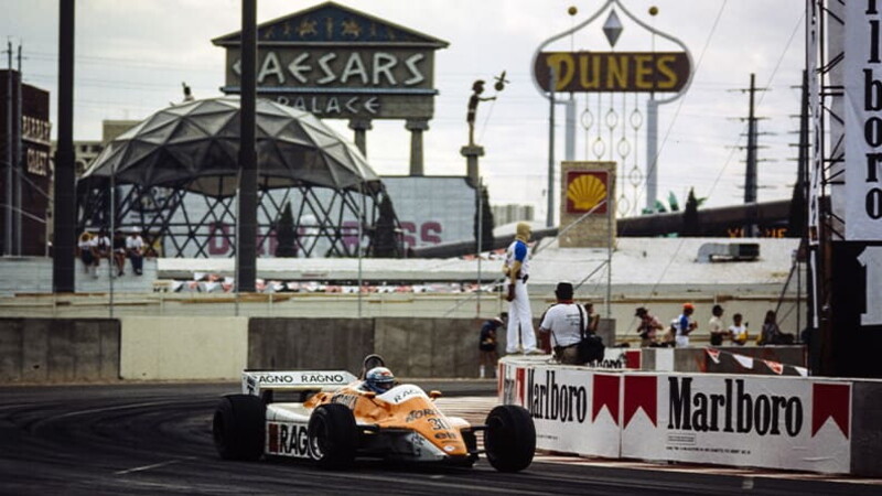 Arrows A4 at Caesar's Palace GP 1982