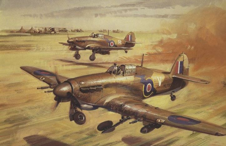 Hawker Hurricanes by Michael Turner